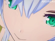 Preview 5 of Fucking Misha Necron from The Misfit of Demon King Academy Until Creampie - Anime Hentai 3d