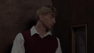 Handsome Boy Mason Anderson Gets His Booty Spanked And Drilled With Holy Dildo - YesFather