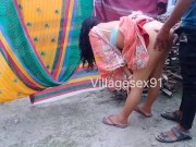 Preview 5 of Desi indian Bhabi Sex In outdoor (Official video By villagesex91)