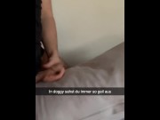 Preview 4 of 18 year old German Girl cheats on boyfriend with Best Friend Snapchat