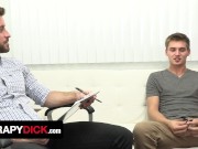 Preview 4 of Athletic Doctor Johnny Ford Takes Young Patient's Massive Cock During Therapy Session - Therapy Dick