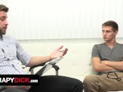 Preview 6 of Athletic Doctor Johnny Ford Takes Young Patient's Massive Cock During Therapy Session - Therapy Dick