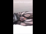 Preview 4 of Sissy hands free ruined orgasm in cage