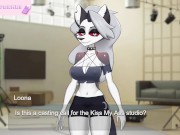 Preview 1 of Loona Horny furry Helluva boss [Full Gallery hentai game] KISS MY CAMERA