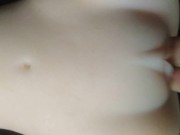 Preview 6 of A super delicious masturbation of a beautiful pussy, which ended in a sex doll