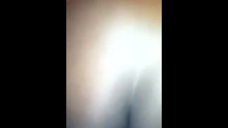 Brothers baby mama moaning on the dick