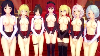 (POV) Lilith from Trinity Seven does you a BLOWJOB and TITJOB