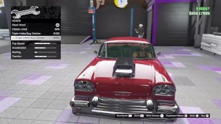 TUNING UP MOVIE CARS WITH YOUR BEST GYAL (GTA Online Declasse Tornado Christine Halloween Stream)
