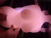 Preview 1 of TINY SEX DOLL QUICKY. GLOWING AND MAGICAL!