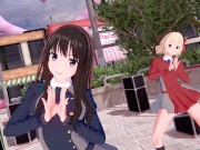 Preview 2 of 【KKVMD MMD】Chocolate Cream 錦木千束 井ノ上たきな 【リコリス・リコイル】