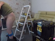 Preview 5 of Horny young wife call for handyman while husband is away