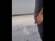Preview 4 of Peeing in the snow
