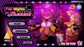 Fap Night at Frennis, Marie Boobs Sucking Cutscene (Arcade Mode)