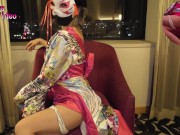 Preview 1 of Japanese girl farting hentai in a beautiful kimono