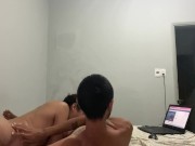 Preview 4 of Two naughty young men making out and showing on the webcam