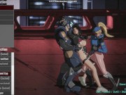 Preview 5 of Ophelia Plays 'Pure Onyx' - Animation Gallery - Onyx, Fem Cop & Cop (No Commentary)