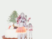 Preview 6 of 【Girls' Dancer】All I Want For Christmas Is You - Neru/Reika/Susu/Ryoko