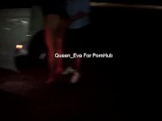 Preview 3 of AMATEUR WIFE MASTURBATED IN PARKING LOT BY GUY WHILE HUSBAND FILM