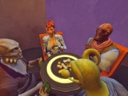 Preview 2 of Mission 001: Alien Gangbang | Sims 4