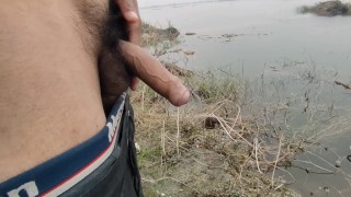 A Indian Big cock masturbation on pounds side