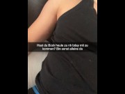 Preview 1 of German Student fucks Guy at Party on Snapchat