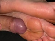 Preview 4 of Sticky Cum on Soles