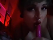 Preview 3 of Horny slut needs something to suck