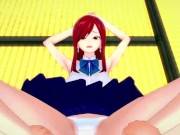 Preview 4 of Hentai POV Feet Fairy Tail Erza Scarlet
