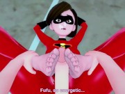 Preview 6 of Hentai POV Feet The Incredibles Helen Parr