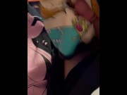 Preview 3 of Nami and sierras shirt have threesome with my dick 😍