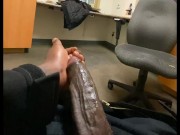 Preview 1 of Jerking off at Work (Would You Be My Co-Worker?)