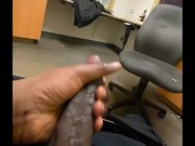 Preview 2 of Jerking off at Work (Would You Be My Co-Worker?)
