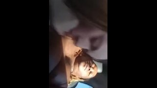 Cheating milf sucks condom off bbc