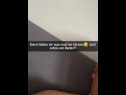 Preview 2 of German Girl wants to fuck older guy on Snapchat