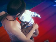 Preview 4 of Star Wars Hentai - Ahsoka Tano sex with two boys threesome