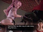 Preview 2 of The Genesis Order - Sex Scene #10 - Horney Pink babe Gets fuck in Gym - 3d hentai, anime, 3d sex