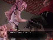 Preview 3 of The Genesis Order - Sex Scene #10 - Horney Pink babe Gets fuck in Gym - 3d hentai, anime, 3d sex