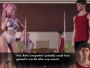 Preview 6 of The Genesis Order - Sex Scene #10 - Horney Pink babe Gets fuck in Gym - 3d hentai, anime, 3d sex