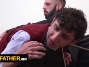 Preview 6 of Naughty Twink Boy Carter Ford Gets Spanked And Pounded With Fat Dildo For Masturbating - YesFather