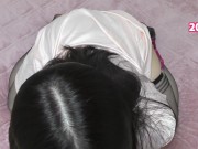 Preview 5 of [POV Blow job] Japanese sucking cock while wearing sexy underwear that bites into the body [Hentai A