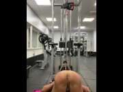 Preview 2 of FUN IN THE GYM - ONLYFANS: THEGRANDEE