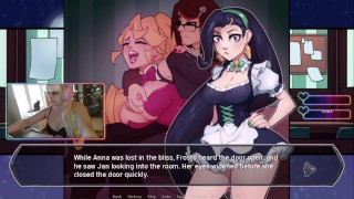 Hot Girls Playing Video Games: Love Sucks Night One Anna Sex Scene