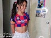 Preview 6 of Schoolgirl latina slut pov fuck 2 cock roleplay