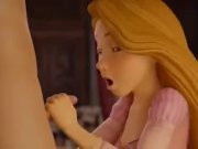 Preview 4 of Disney Rapunzel gives curious first time blowjob and loves it!!! 🤩🤩🤩