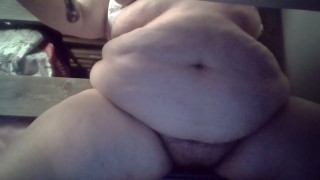 bbw female masturbating