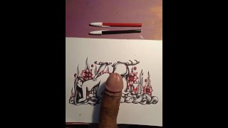 my penis likes erotic drawings