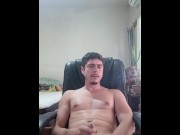 Preview 6 of Handsome guy masturbates and eyaculates for you
