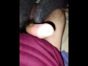Preview 2 of Black crew socks filled with cum (sockjob) OF- /gwsocks
