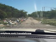 Preview 2 of Travel and Fuck Outdoor explores Old Hellshire in Portmore Jamaica