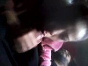 Preview 5 of Sucking my dick on the public bus I came in her mouth without warning 4.40 sec in lol